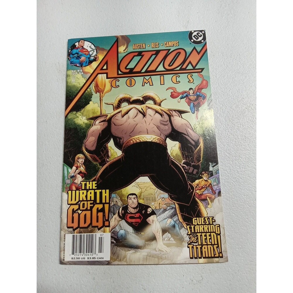 ACTION COMICS #815 JULY 2004 SUPERMAN TEEN TITANS SUPERBOY
